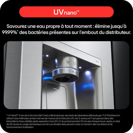 Réfrigérateur multi portes LG GML860EPFE