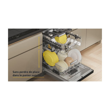 Lave vaisselle 60 cm WHIRLPOOL W7FHS51X MaxiSpace
