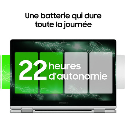PC Hybride SAMSUNG Galaxy Book3 360 15.6'' Silver EVO