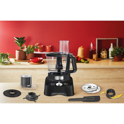 Robot multifonction MOULINEX FP821811 Double Force Noir+8 accessoires
