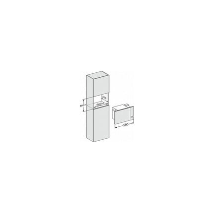 Micro ondes encastrable MIELE M 2234 SC NR
