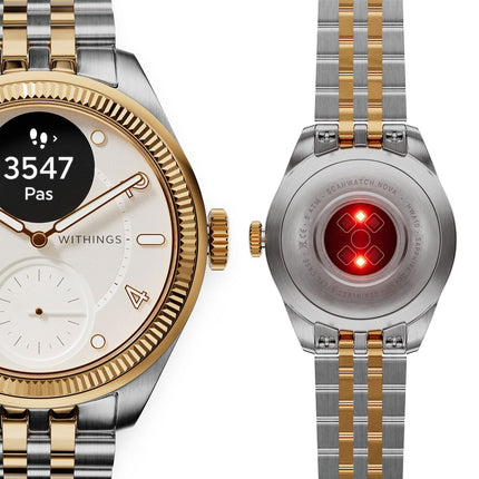 Montre santé WITHINGS Scanwatch Nova Brilliant 39mm Gold