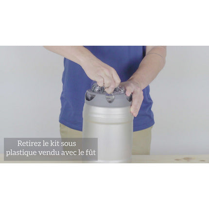 Tireuse à bière BEER UP Portable avec 10 verres + accessoires