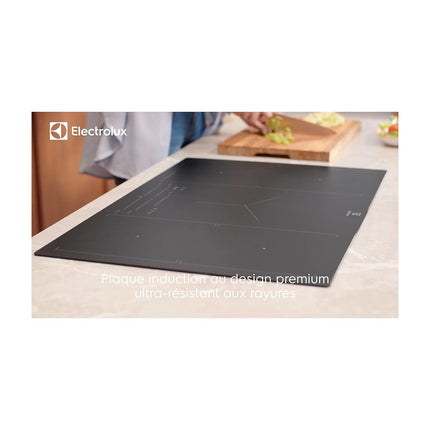 Plaque induction ELECTROLUX EIS62356IZ SaphirMatt SenseBoil Verre Anti-rayures 3 foyers
