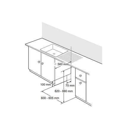 Lave vaisselle encastrable LG DB476TXS TrueSteam