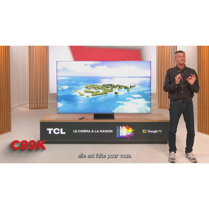 TV Mini LED TCL 55C89K 2025-55 pouces (139cm)