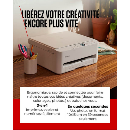 Imprimante jet d'encre CANON PIXMA TS6550i WH