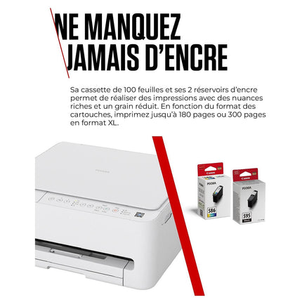 Imprimante jet d'encre CANON PIXMA TS4150i WH