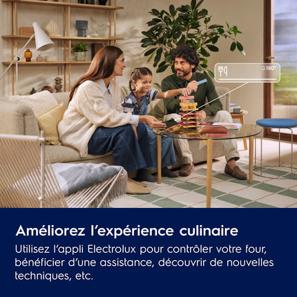 Four encastrable ELECTROLUX EOX8P38WZ Pyrolyse Chaleur tournante et Fonction Pizza 71L