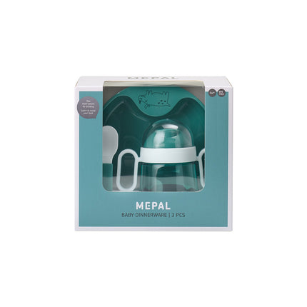 Coffret repas MEPAL bebe mio 3 pcs deep turquoise