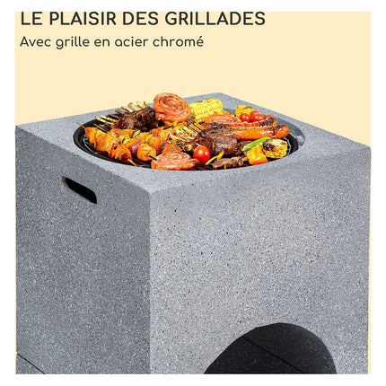 Brasero BLUMFELDT Monolith - Gris foncé