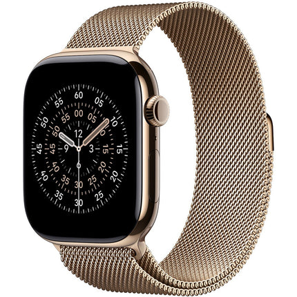 Bracelet APPLE 46 mm - S/M Milanais or