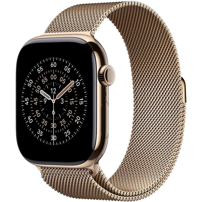 Bracelet APPLE 46 mm - S/M Milanais or