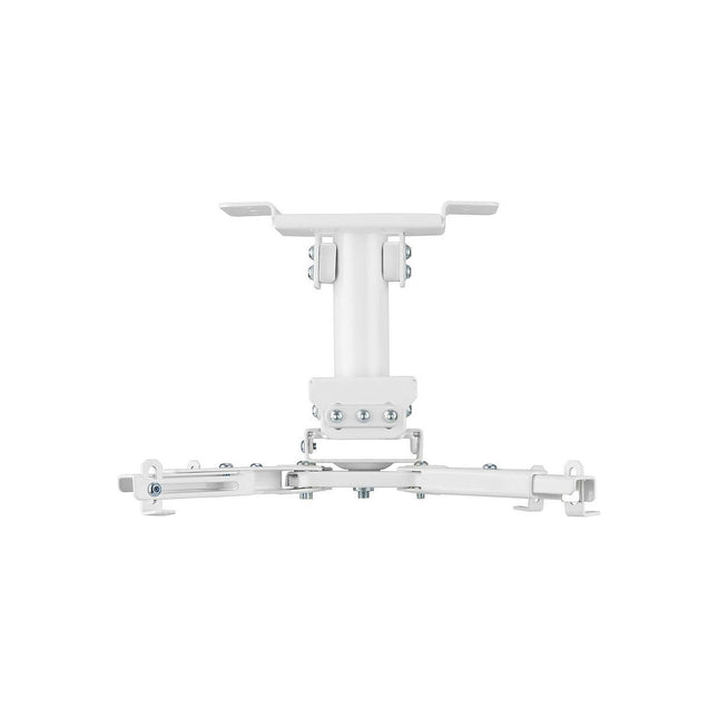 Support vidéoprojecteur KIMEX plafond, hauteur 25 cm, blanc