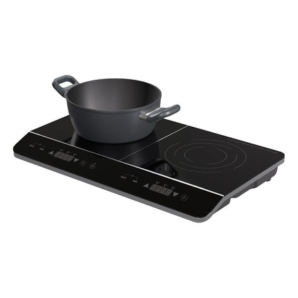 Domino induction KLARSTEIN Cookio 3500W Minuterie 56 cm
