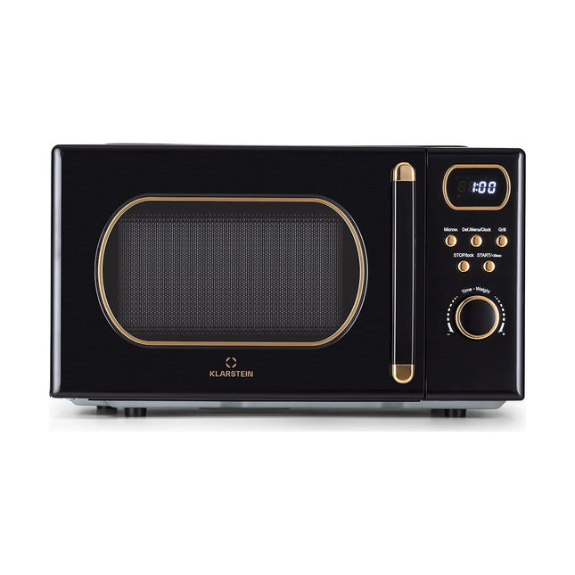 Micro ondes grill KLARSTEIN Julieta grill 20L 800 W Ø25,5cm Noir