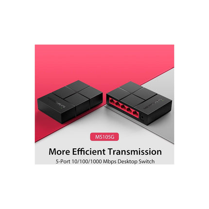 Switch ethernet MERCUSYS MS105G - 5 ports