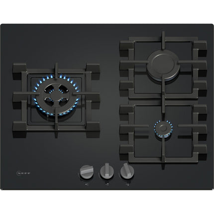 Plaque gaz NEFF T26NKC4S0, N50, Brûleur wok