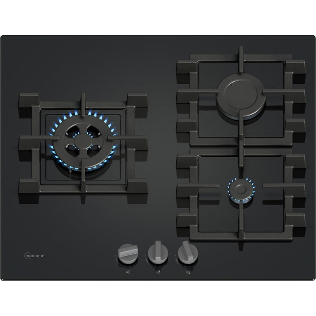 Plaque gaz NEFF T26NKC4S0, N50, Brûleur wok