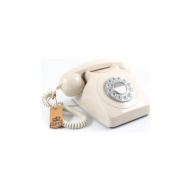 Téléphone filaire GPO RETRO Téléphone analogique GPO 746 PUSH BUTTON
