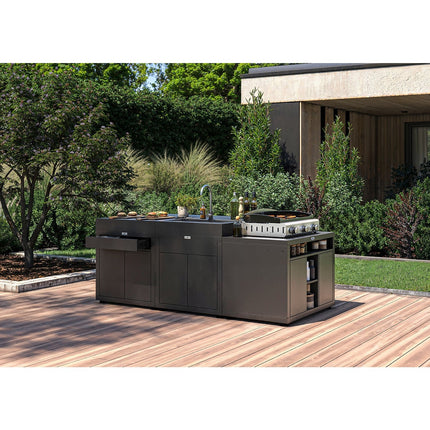 Plancha gaz LE MARQUIER AMALIA 375 INOX V3 PLEA375IV3