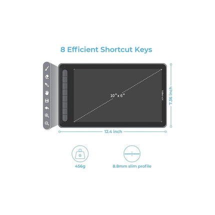Tablette graphique XPPEN Deco LW Noir