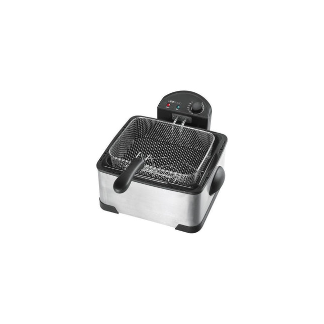 Friteuse professionnelle CLATRONIC Double FR3195 4L inox