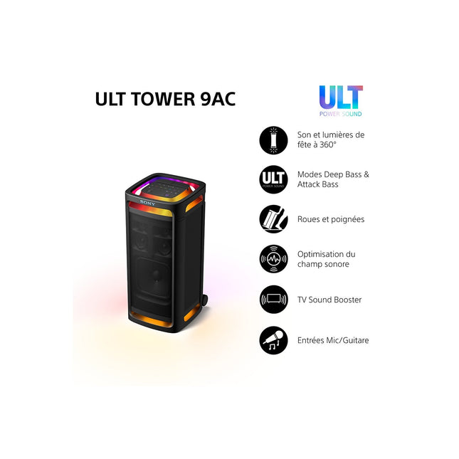 Enceinte sono SONY ULT TOWER 9AC Noire