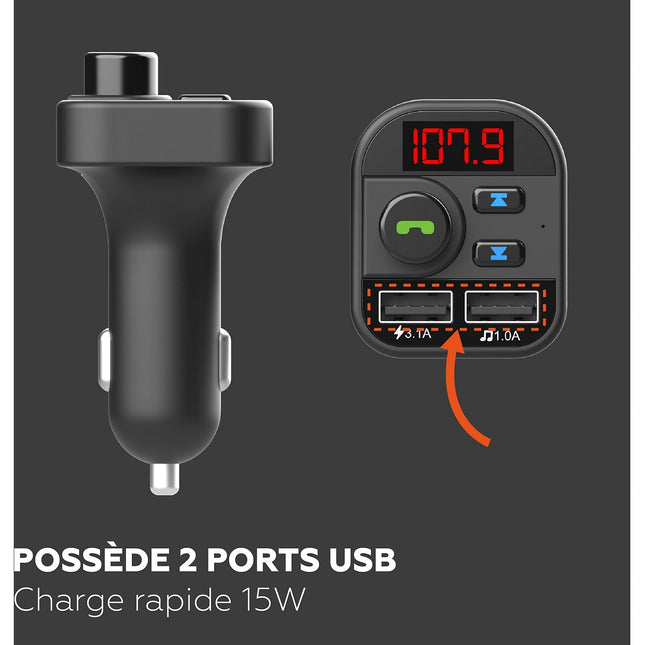 Transmetteur FM MOBILITY LAB FM VOITURE