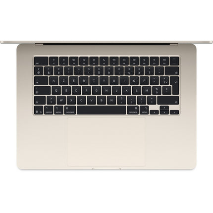 Ordinateur Apple MACBOOK Air 15" Puce M5 CPU 10 / GPU 10 coeurs Mémoire RAM 16Go Stockage 1To SSD