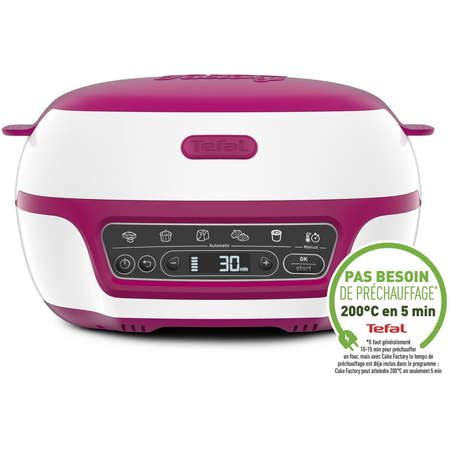 Machine à gâteaux TEFAL Cake Factory Délices KD810112
