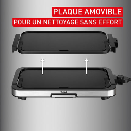 Plancha électrique TEFAL Giant modulo plaque ammovible CB632DF0