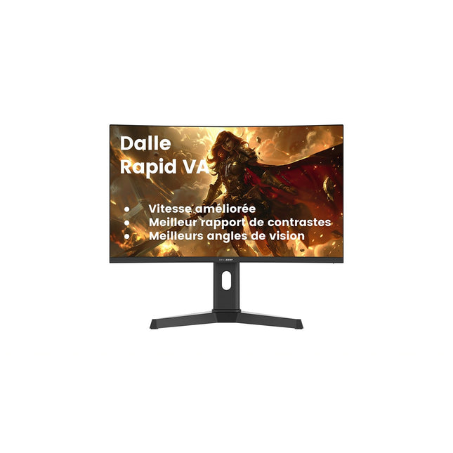 Ecran PC Gamer SKILLKORP M27 27" Incurvé 1500R WQHD 180Hz Fast VA HDMI 2.1 AMD FreeSync