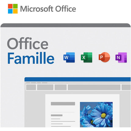 Logiciel de bureautique MICROSOFT Office Famille 2024