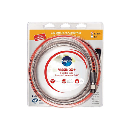 Tuyaux gaz WPRO TBV150 BUT/PRO rotatif inox illimité
