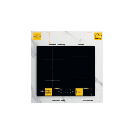 Plaque induction WHIRLPOOL WSQ4860NE
