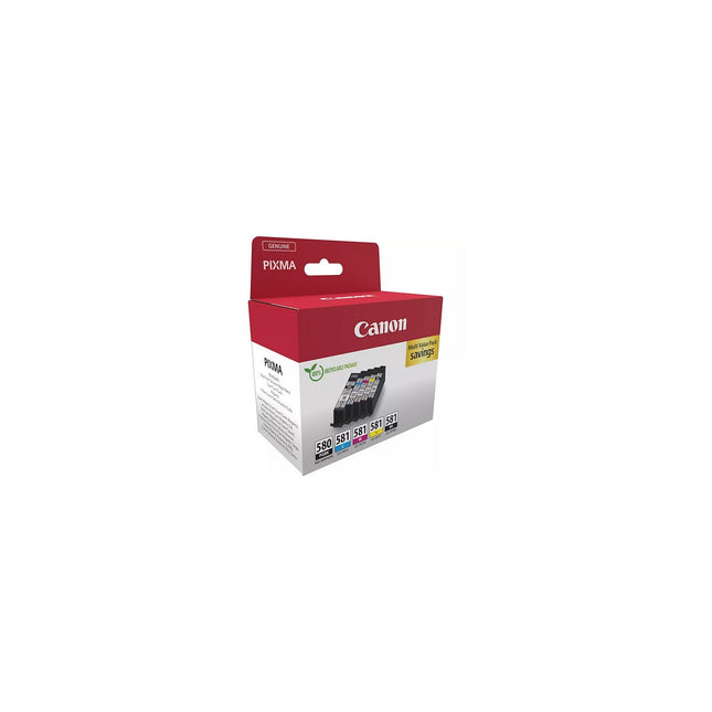 Cartouche d'encre CANON Pack Multipack 5 Originales PGI-580/CLI-581 (Noir + 4 Couleurs) - 2078C005