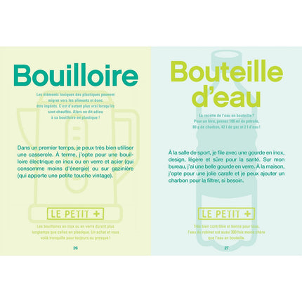 Livre de cuisine HACHETTE Zero plastique on s y met