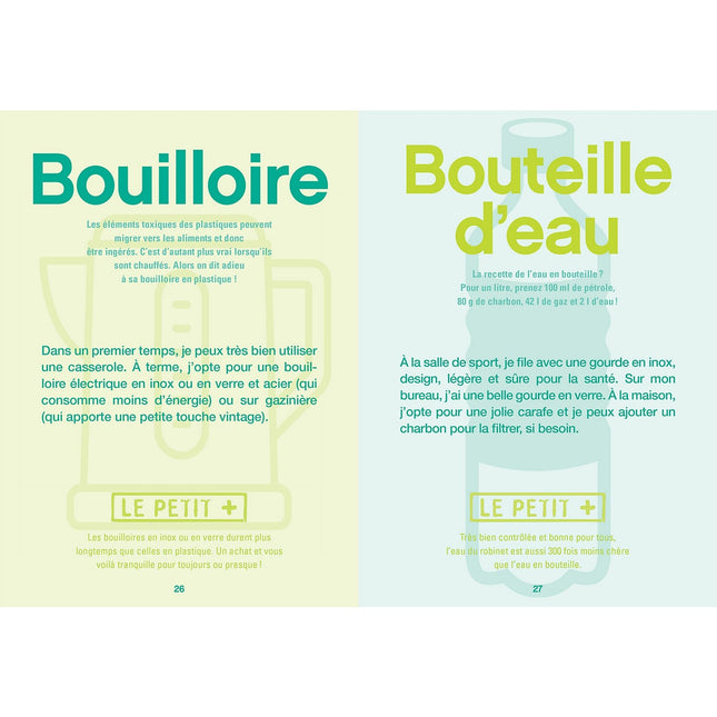 Livre de cuisine HACHETTE Zero plastique on s y met