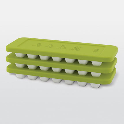 Bac à glaçons JOSEPH JOSEPH QuickSnap Plus- Blanc/ Vert