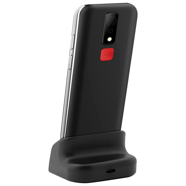 Téléphone sans fil GEEMARC Bouton SOS - Saisie Vocale - Noir