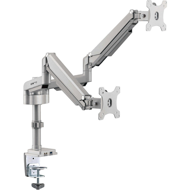 Support ordinateur portable EATON 2 écrans bras flexible en aluminium 1 po