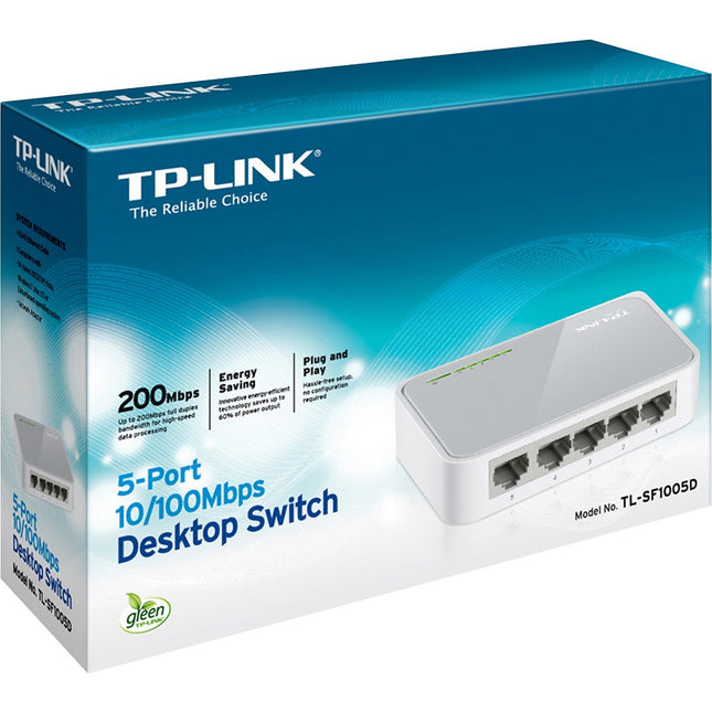 Switch ethernet TP-LINK 5 ports 10/100 Mbps