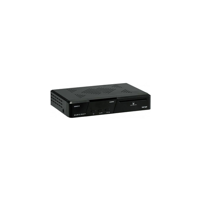 Décodeur satellite SERVIMAT Pack Récepteur Satellite Hd + Carte Tnt