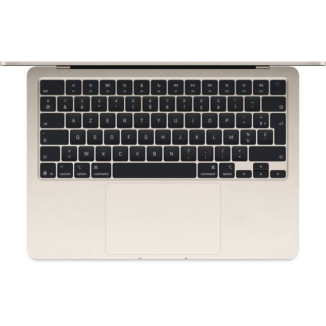 Ordinateur Apple MACBOOK Air 13" Puce M5 CPU 10 / GPU 8 coeurs Mémoire RAM 16Go Stockage 512Go SSD Lumière stellaire