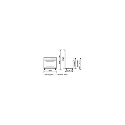 Piano de cuisson gaz GLEM GA960MIX2