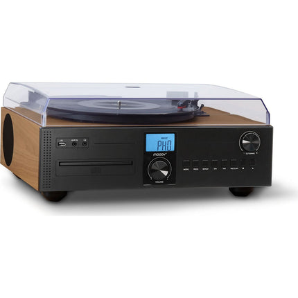 Chaîne HiFi MOOOV Platine Vinyle / CD / Radio