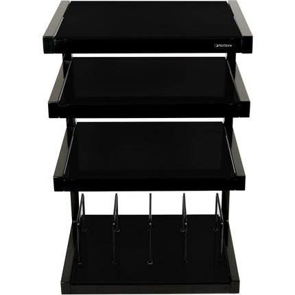 Meuble Hifi NORSTONE Esse vinyl - Noir