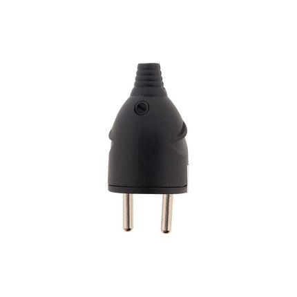 Adaptateur d'alimentation ZENITECH Fiche mâle 16A 2P+T Noir - Zenitech