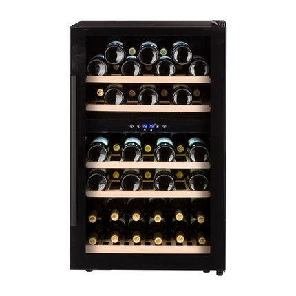 Cave à vin polyvalente KLARSTEIN Barossa 40 Duo 41 bouteilles LED